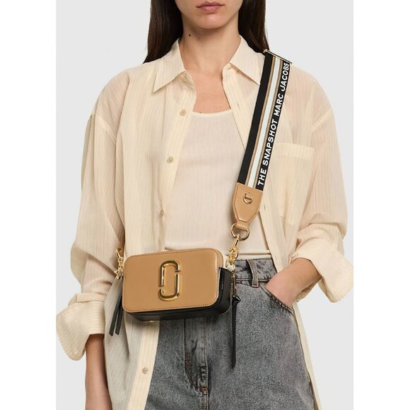 Marc Jacobs The Snapshot Bag Camel Brown - Picture 1 of 12